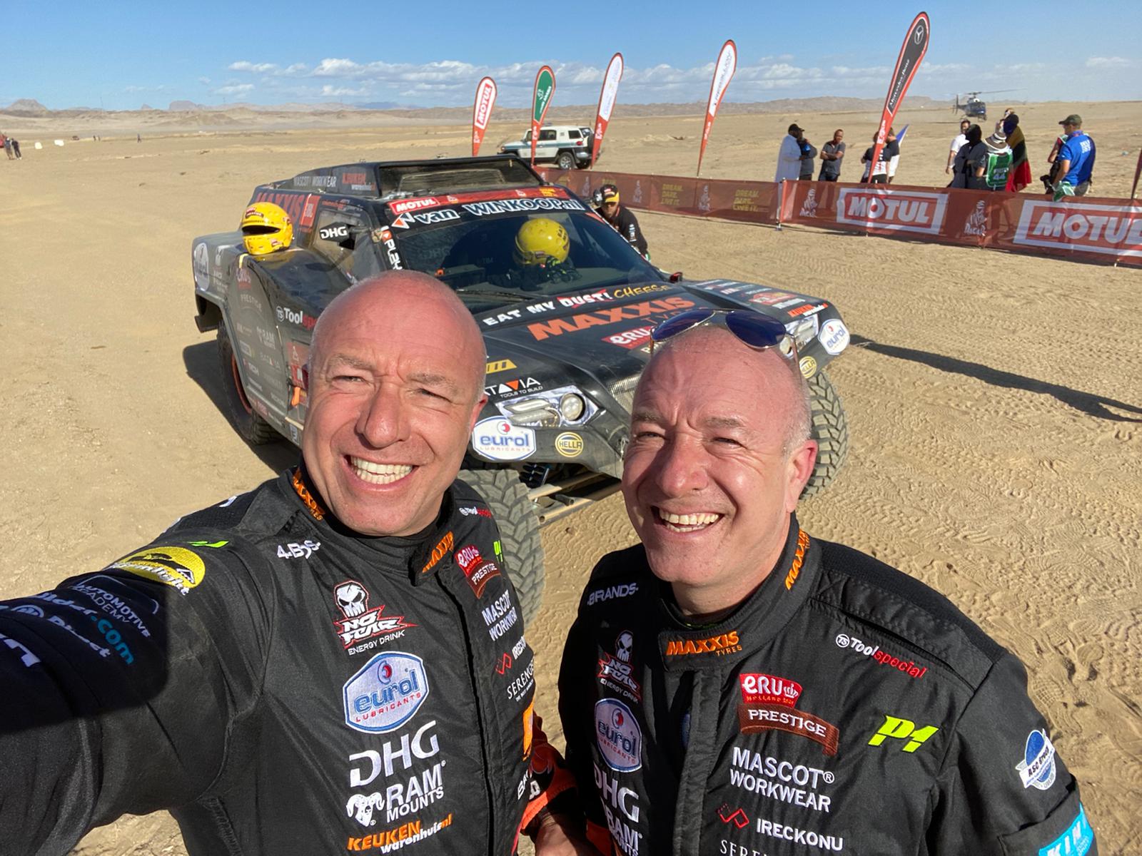 Tim and Tom Coronel off to a good start in 2020 Dakar Coronel Dakar Team