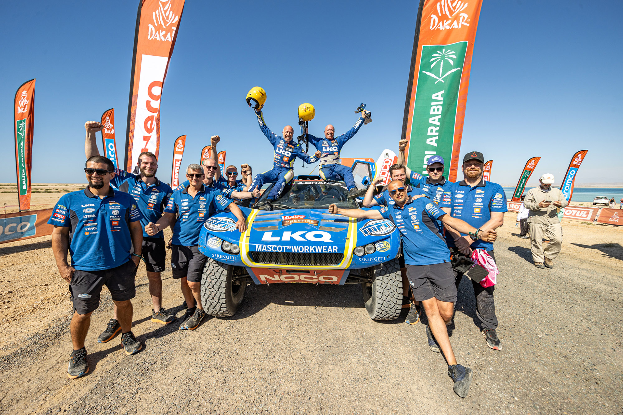 Beste resultaat voor Tim en Tom Coronel in Dakar Rally Coronel Dakar Team